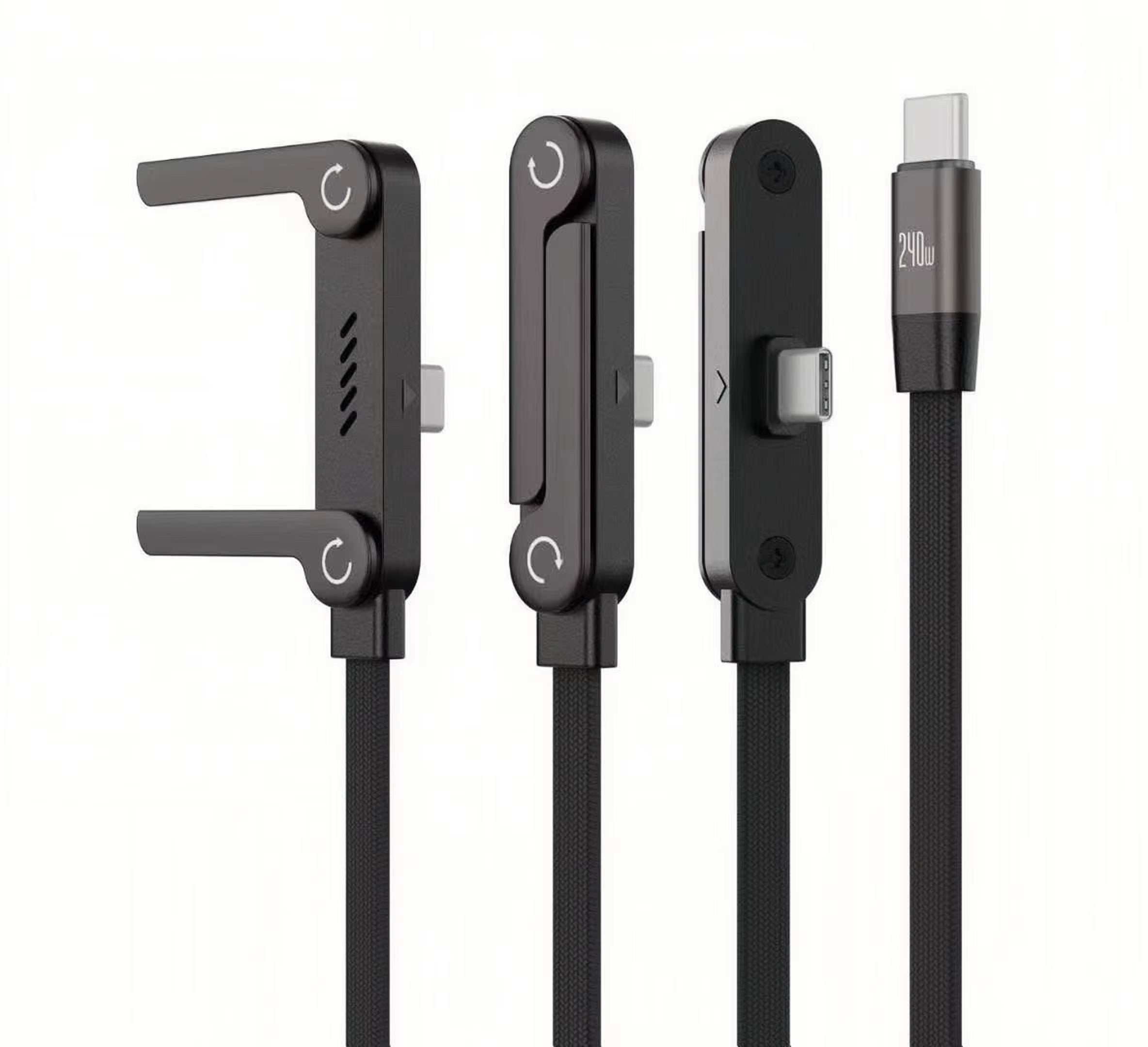 Cable carga rapida plegable
