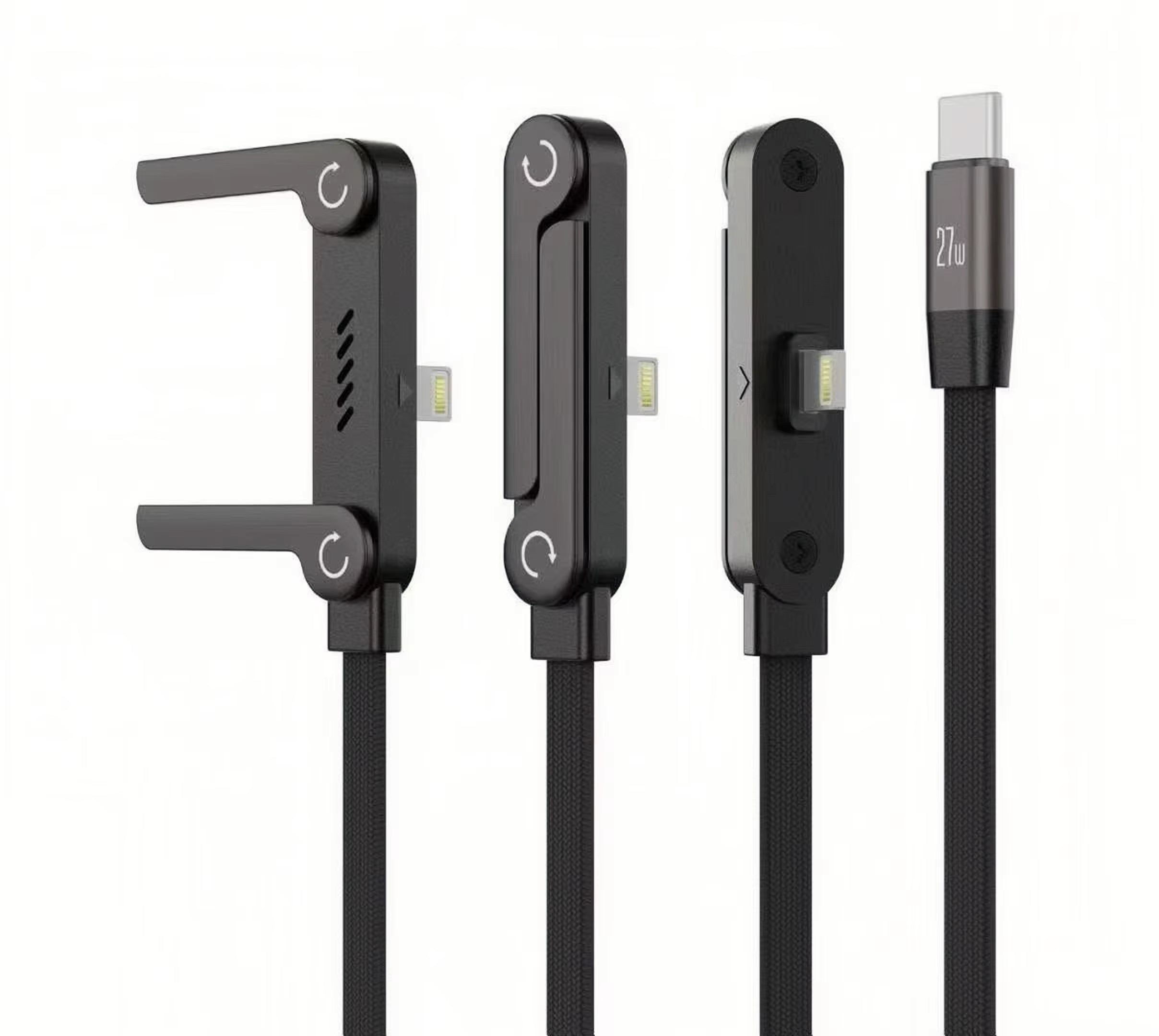 Cable carga rapida plegable