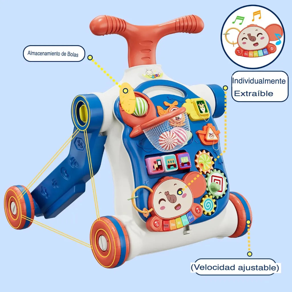 caminador 4 en 1 para niños