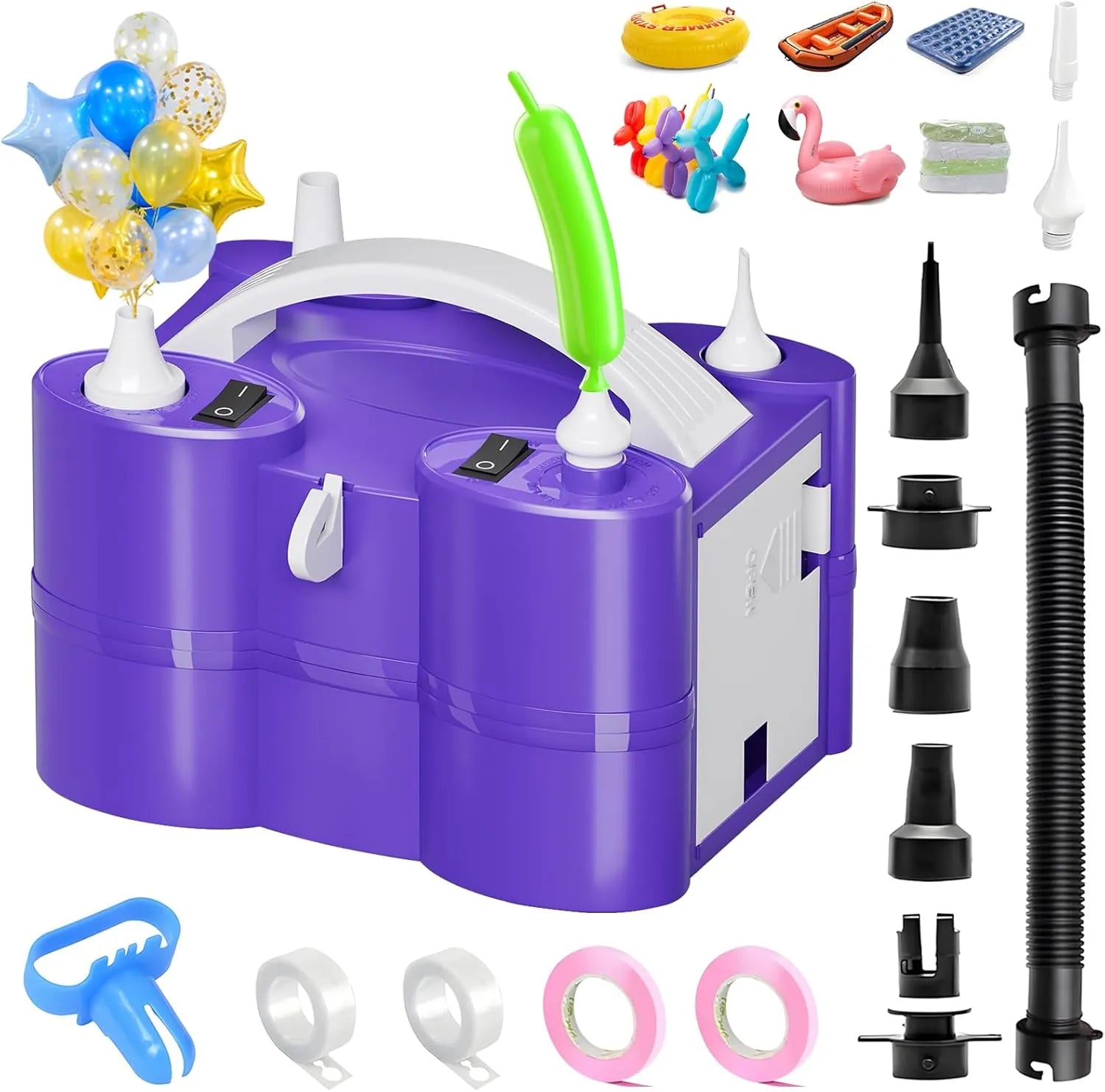 inflador electrico multifincional